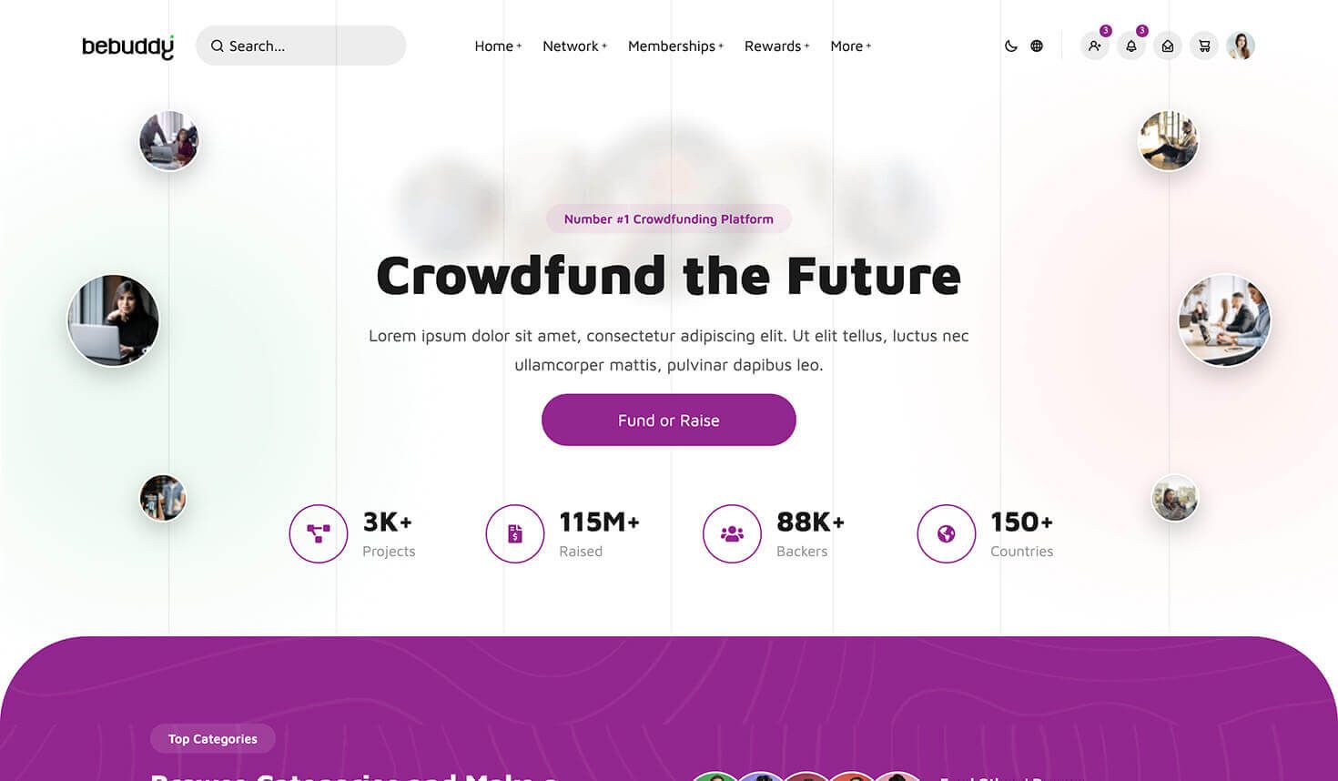 BeBuddy theme screenshot