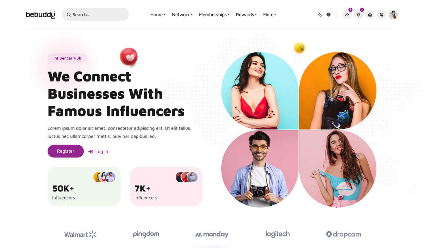 BeBuddy theme screenshot